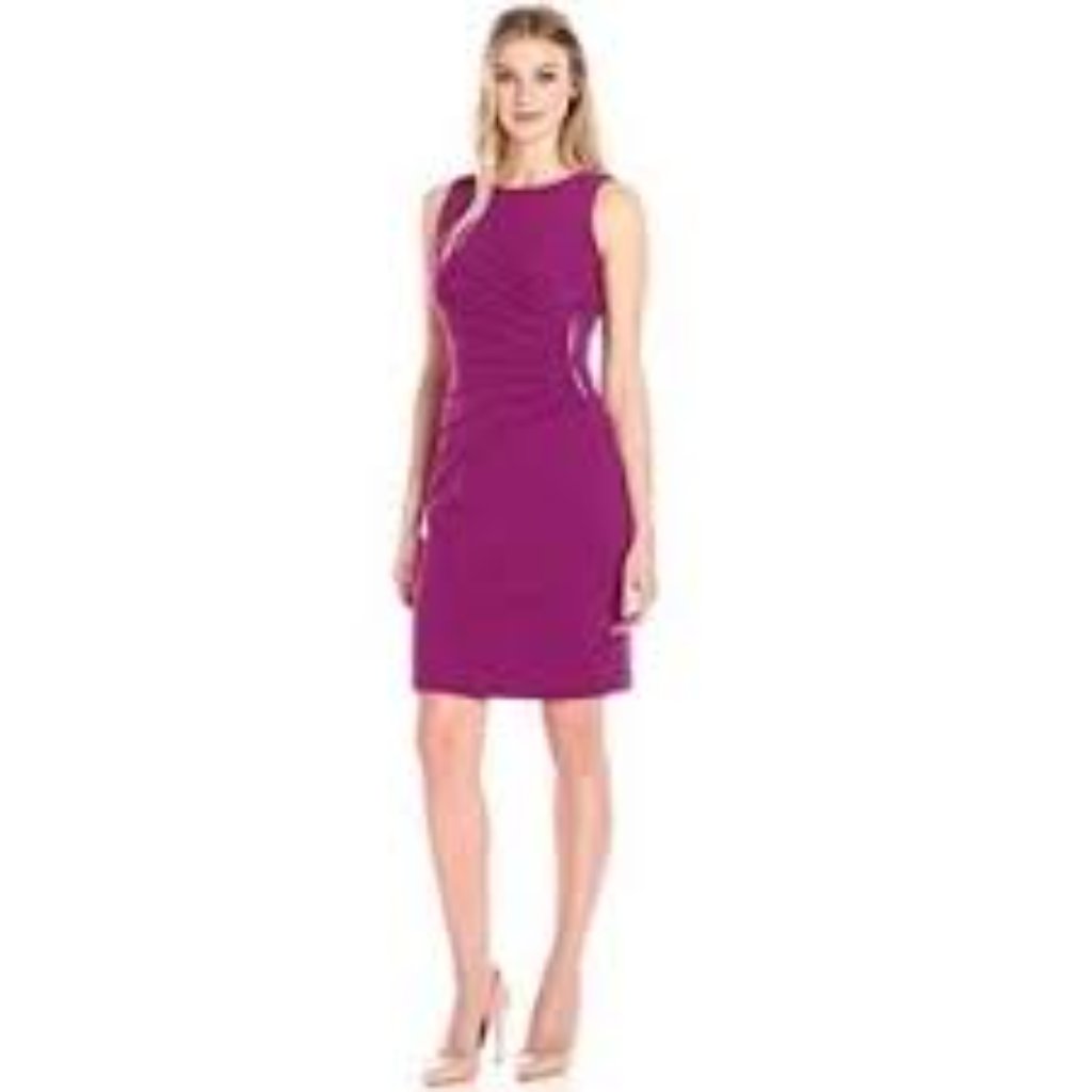 Ivanka Trump Sunburst Sheath Dress Sz2